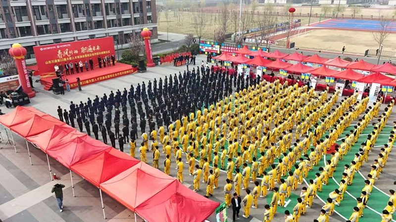 春风送岗促就业,技通未来启新程——山东万通2026春季人才双选会引超百家名企聚首